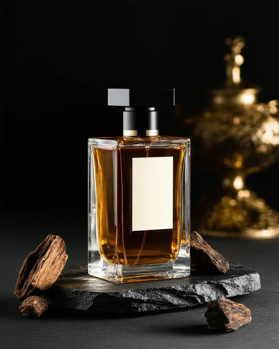 Velvet Timber eau de parfum in the Shopskon house flacon